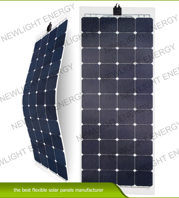 25W-250W Flexible Solar Panels(Modules)-USA SUNPOWER Solar Cell-High Efficiency-NEWLIGHT ENERGY