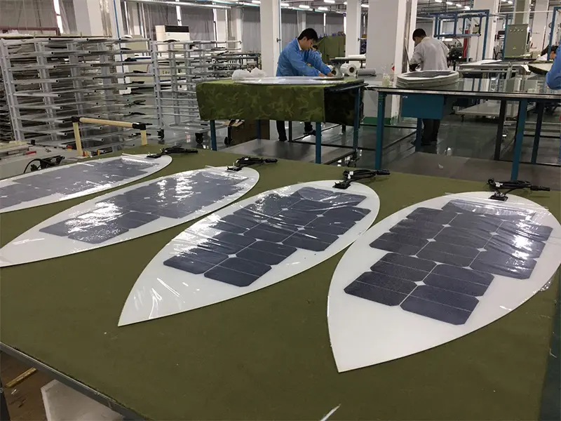 50W ETFE Flexible Solar Panel Made Of Leaf Shape-NEWLIGHT ENERGY