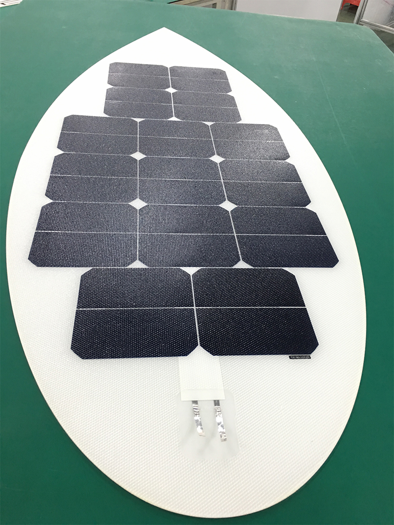 50W ETFE Flexible Solar Panel Made Of Leaf Shape-NEWLIGHT ENERGY