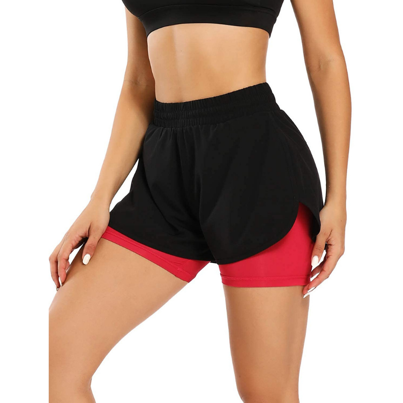 2 Layer Women Yoga short