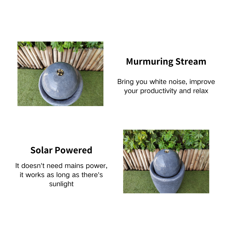 Solar Garden Water Fountain