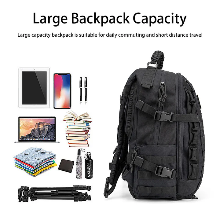 Waterproof Large Military Tactical Backpack