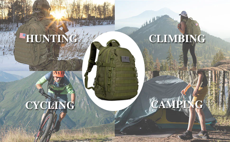 Waterproof Large Military Tactical Backpack