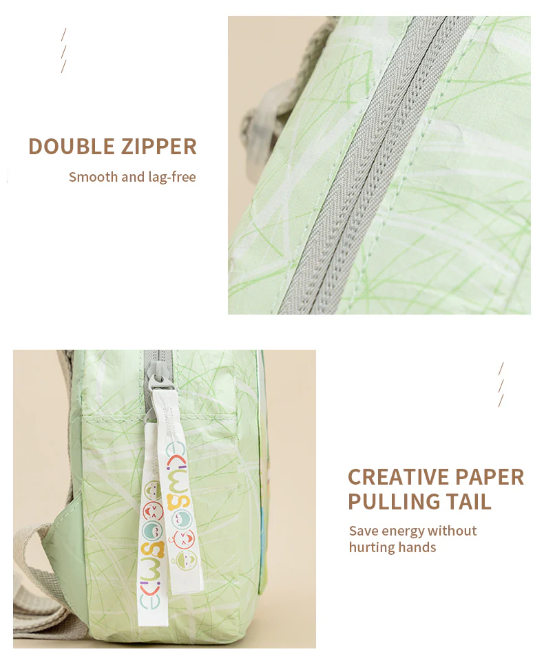 Dinasour Tyvek Paper Backpack