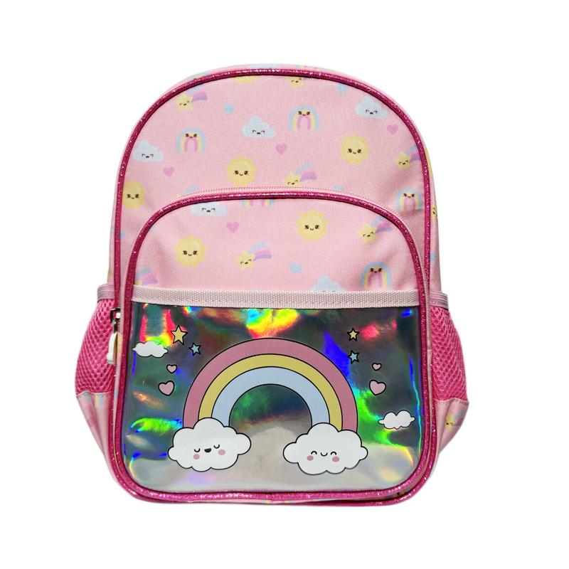 Waterproof Pink Preschool Backpack