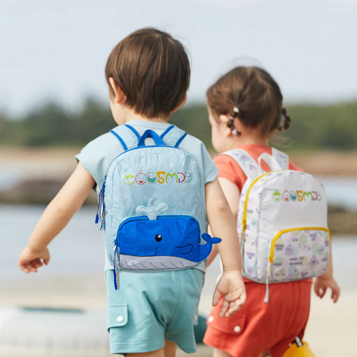 Eco-Friendly Whale Tyvek Paper Backpack for Kids