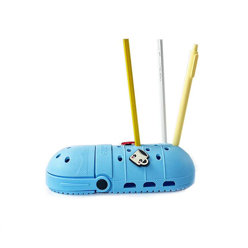 Cute Perforated Silicone Pencil Case