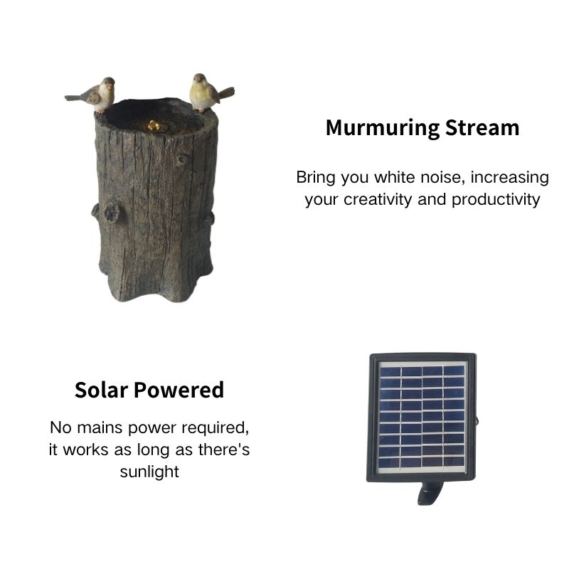 Outdoor Solar Water Fountain