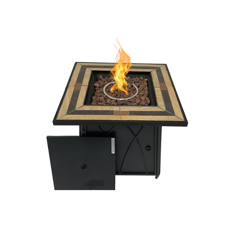 Square Table 40000 BTU  Propane Fire Pits 