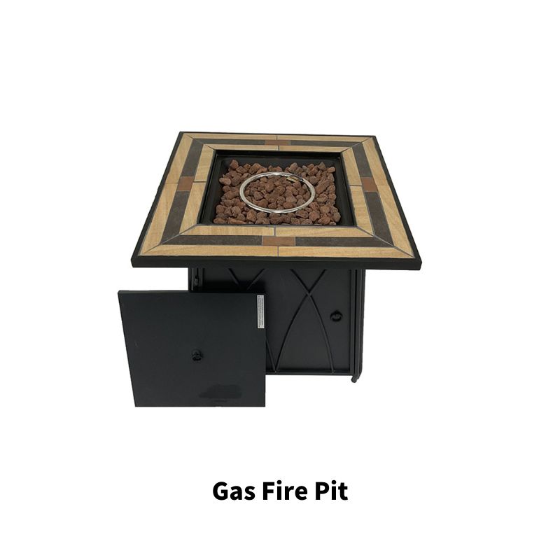 Square Table 40000 BTU  Propane Fire Pits 