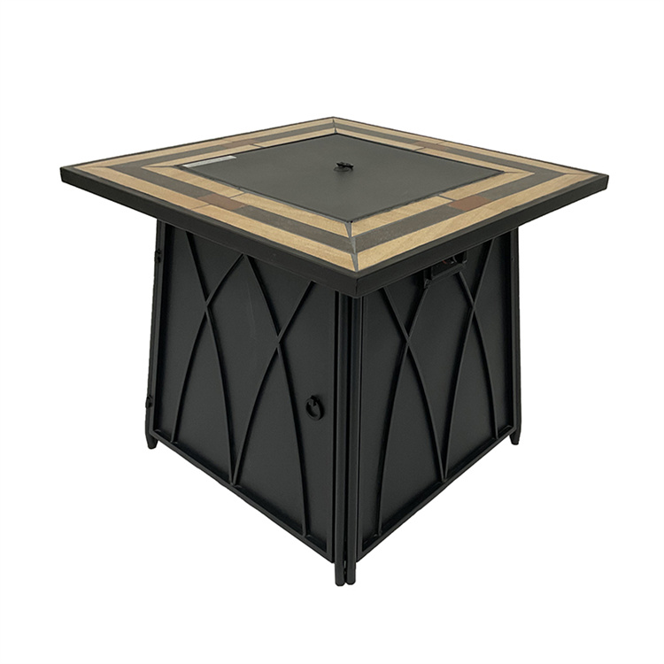 Square Table 40000 BTU  Propane Fire Pits 