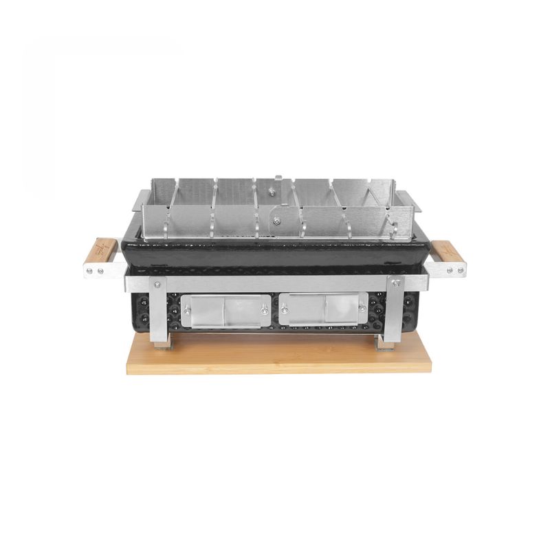 Portable Tabletop Square Hibachi Grill 