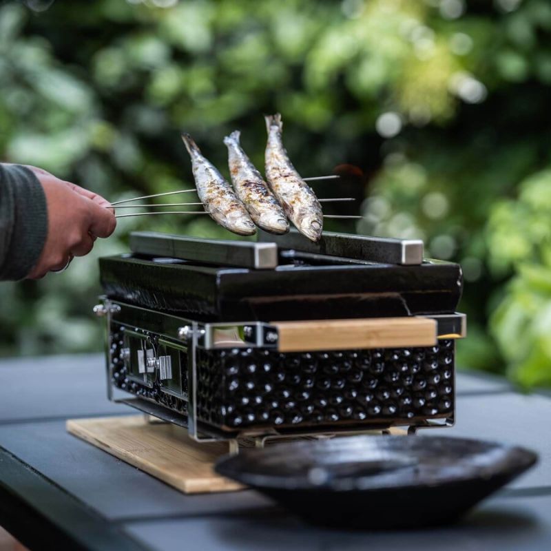 Portable Tabletop Square Hibachi Grill 