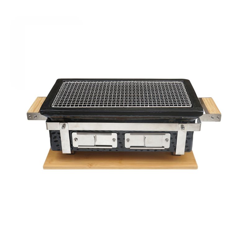 Portable Tabletop Square Hibachi Grill 