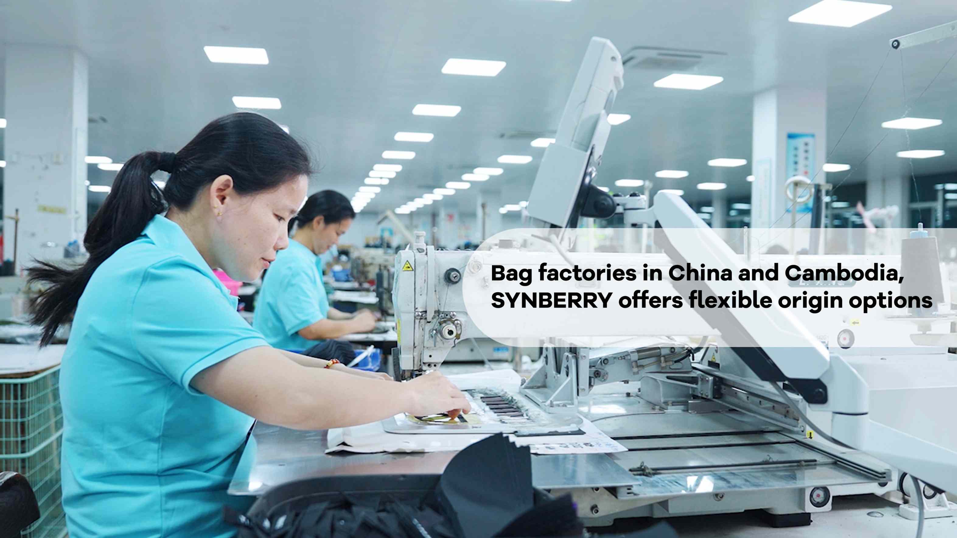 bag factory in Cambodia