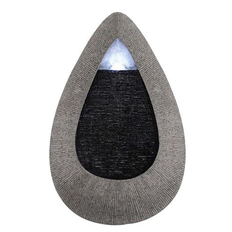 Natural Sandstone wall water fountain Home Art indoor Waterdrop wall fountain