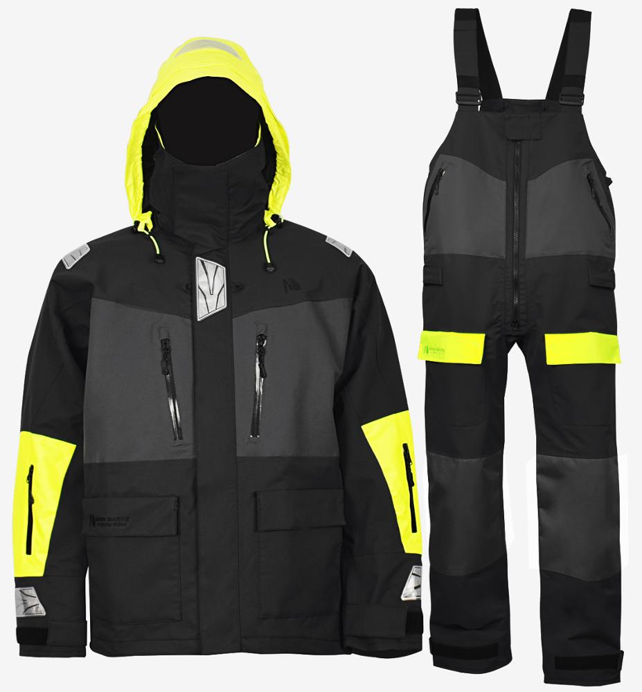 Custom Navis Marine Offshore Sailing Jacket Bib Pants for Men Women Fishing  Rain Suit Foul Weather Gear PRO Breathable