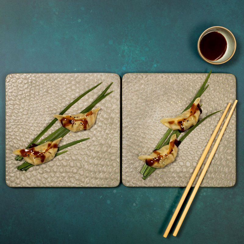 Exquisite Fine Ceramic Square & Rectangular Plates for Elegant Dining