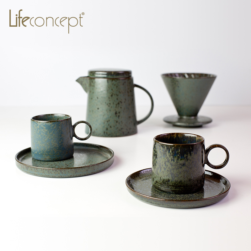 Fine Ceramic Coffee Set for Relaxed Moments