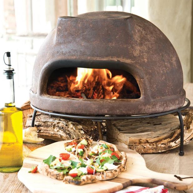 Factory Directly Popular Outdoor Mexican Style Clay Pizza Oven Fire Pits