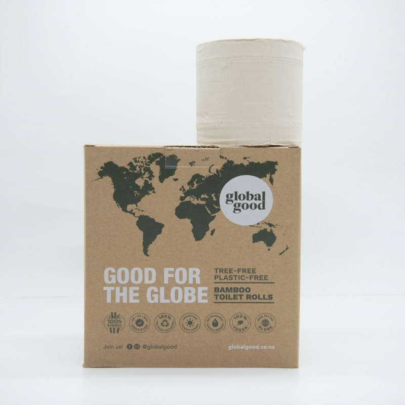 Boxed Toilet Paper Roll 100% Bamboo Pulp Eco-friendly