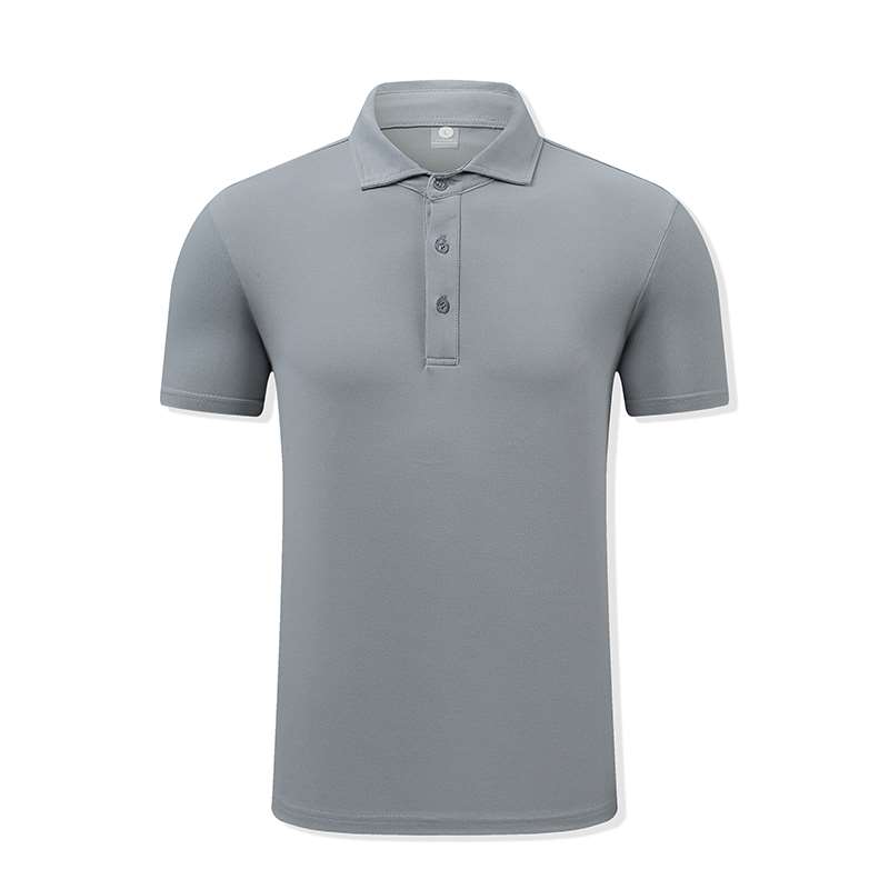 Men Ice Feeling Flat Pique Short Sleeve Polo Shirt