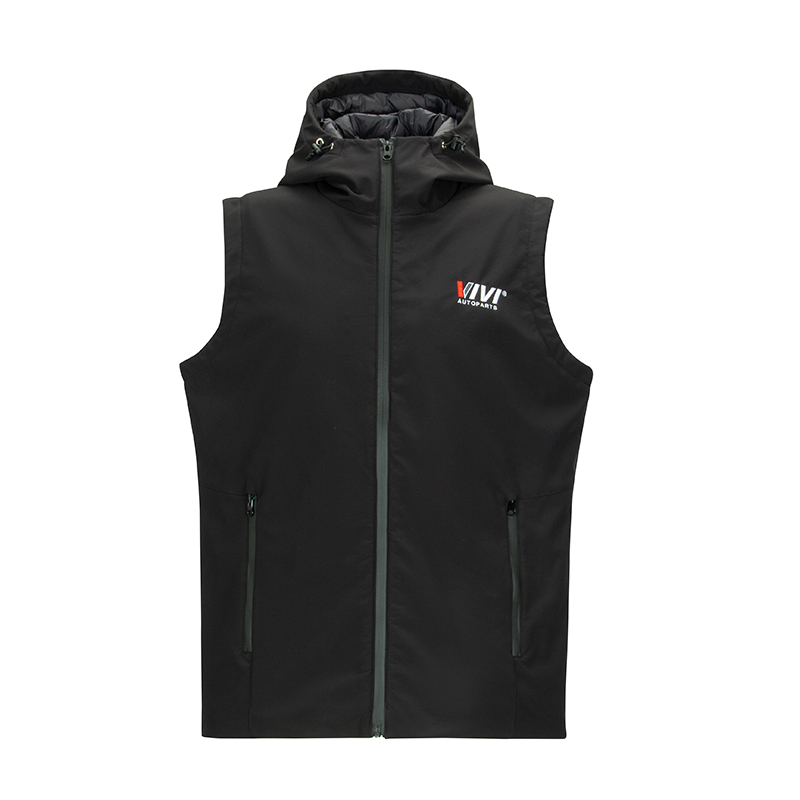 Men Fitted Hoodies Softshell Vest With Superior Comfort