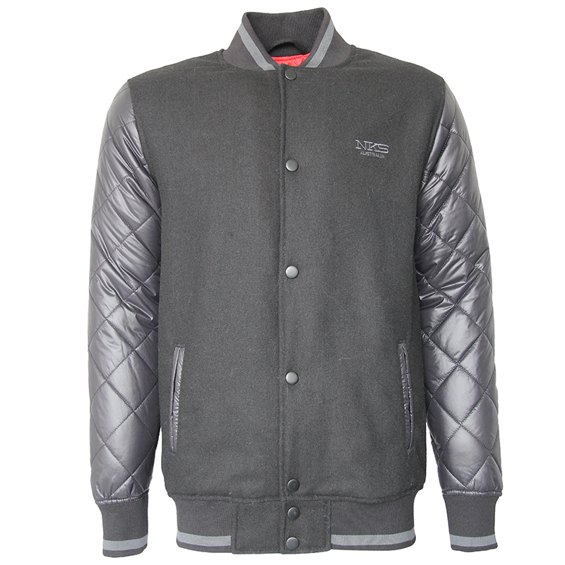 Men's Premium Classic Snap Button Bomber Jacket