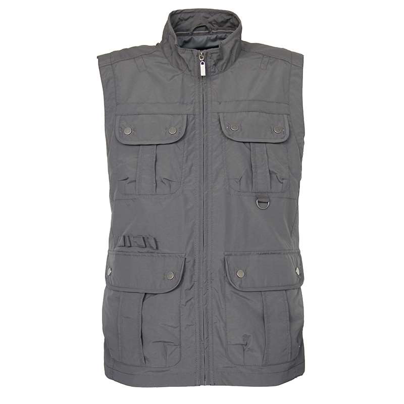 Men's Outdoor Nylon Multi-Pocket Vest