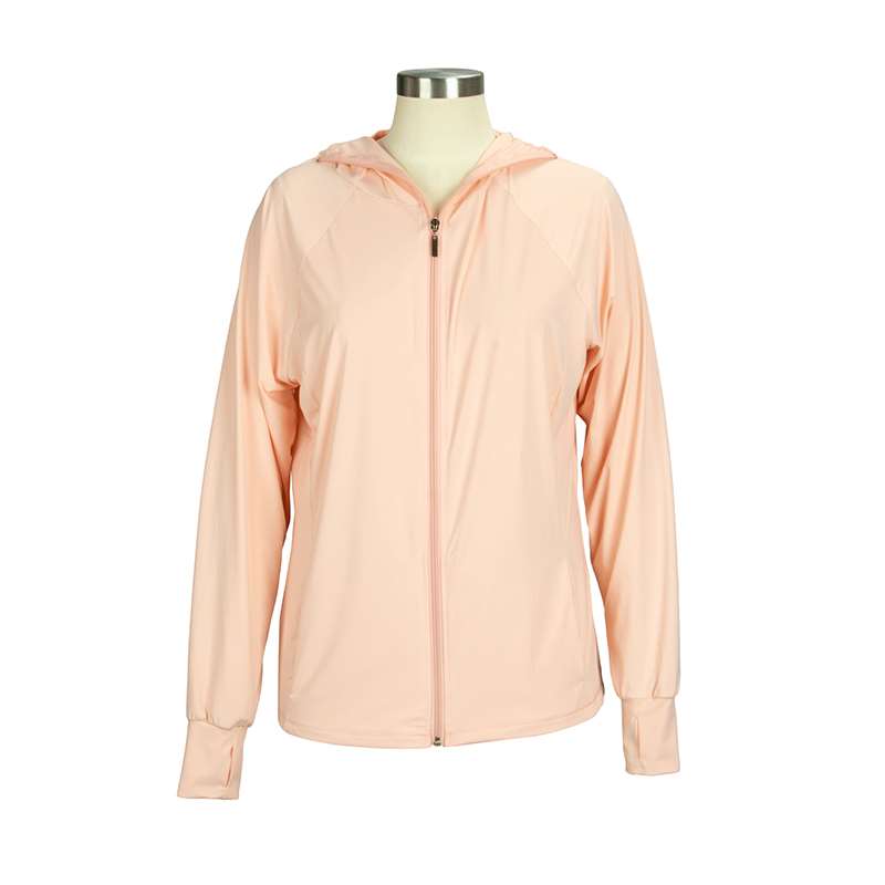 Women Full-Zip Lightweight UV Protection Water Resistant Windbreaker Jacket