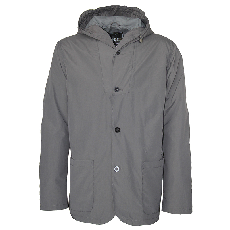 Men's Waterproof Taslon Hooded Parka Coat