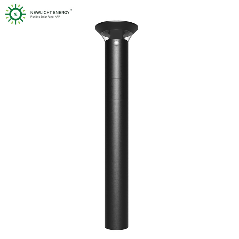 LED Solar Bollard Light 2FSL065, 9W/6V High Efhcinecy Manocrystalline Solar Panel