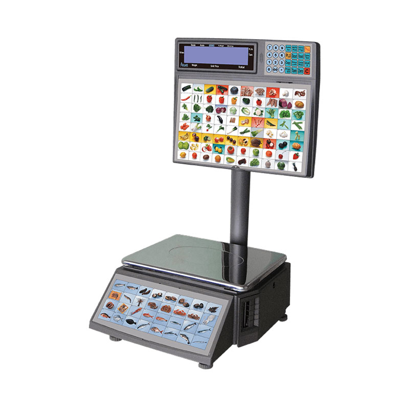 LS2S Self-Service Price Computing Scale with Thermal Label Printer