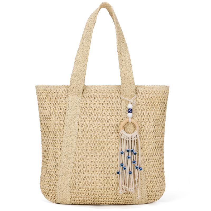 Woven Summer Tote Bag for Women Ideal for Travel