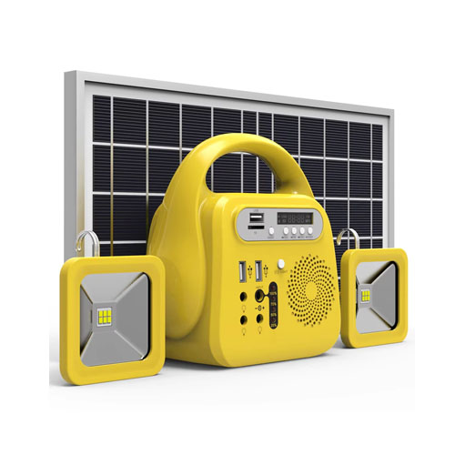 Compact Solar Lighting System Ideal for Camping and Outdoors