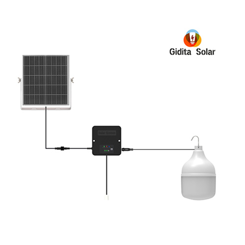 Solar Lighting System with Switch Control Bulb for Versatile Use