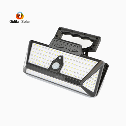 6000mAh Solar Clamp Light with Sensor for Garden Decoration