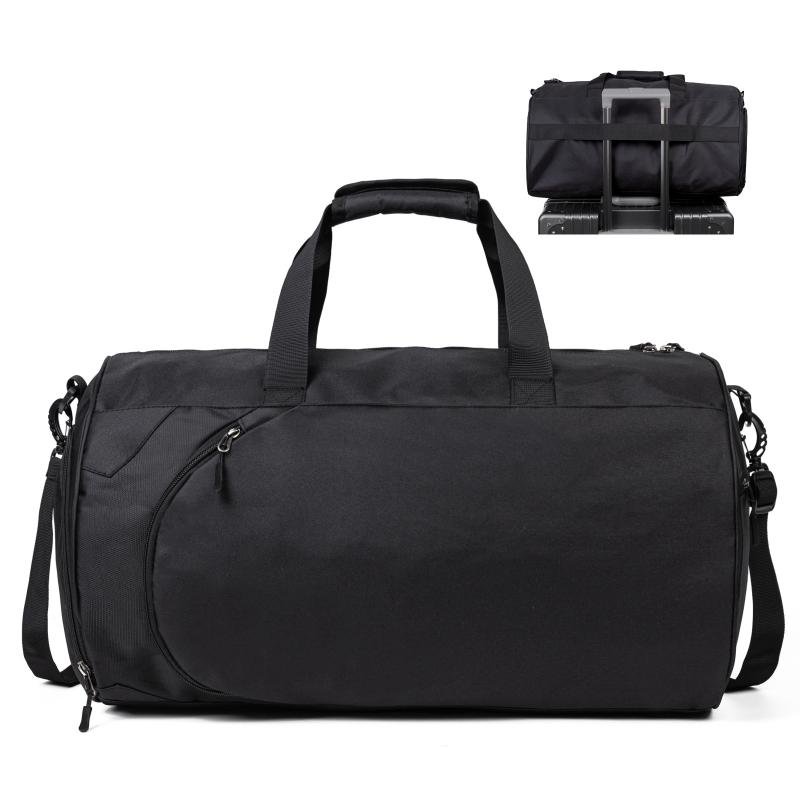 Durable Versatile Gym Bag with Shoe Compartment and Pockets