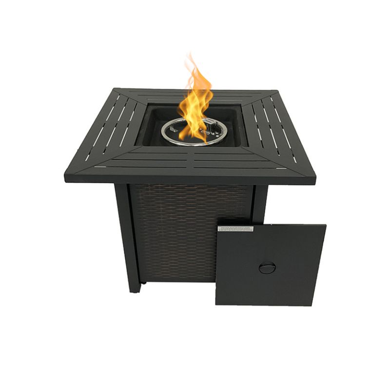 Stylish Square Table Fire Pit for Outdoor Comfort and Style