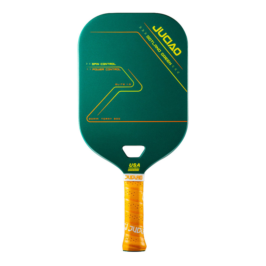 JUCIAO New Arrival USAPA Approved Toray800 Carbon Fiber Quiet Pickleball Paddle 20mm